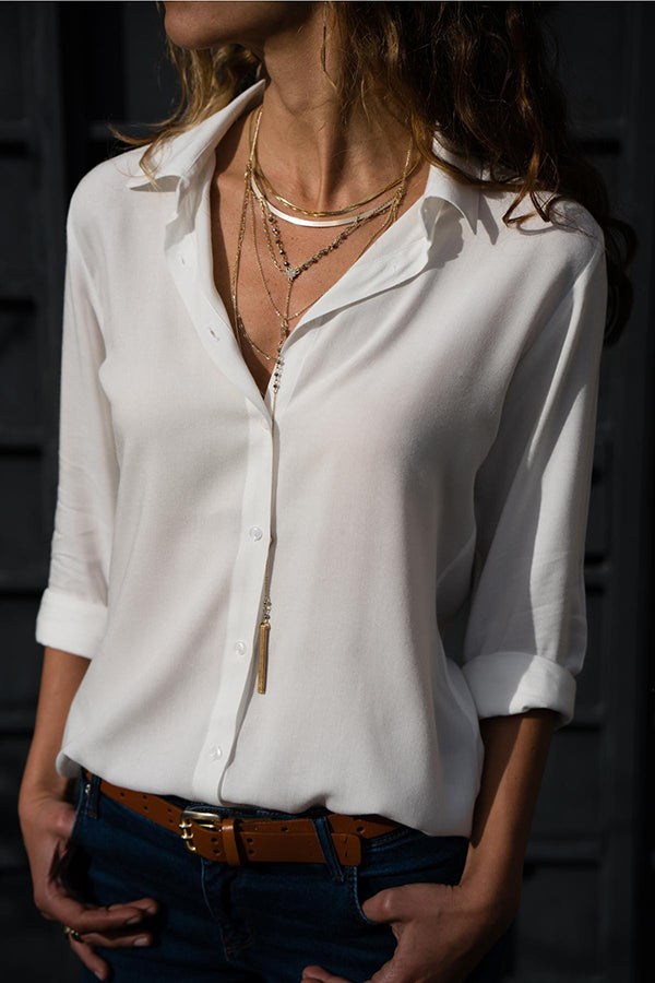 ND | Chemise élégante avec boutons pour un style professionnel