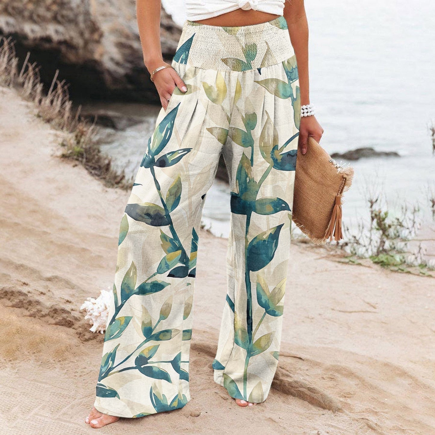 ND | Pantalon imprimé élégant & confortable