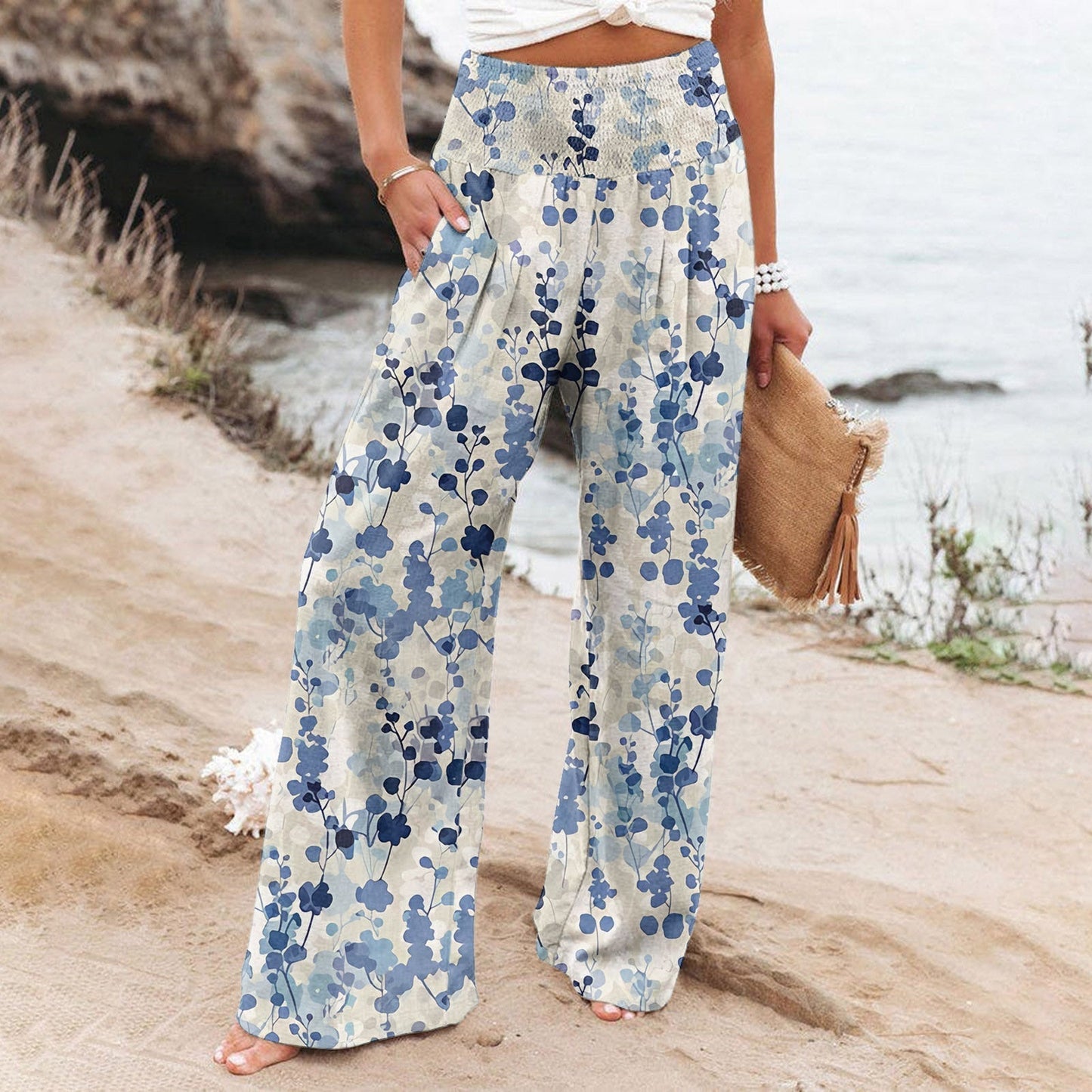 ND | Pantalon imprimé élégant & confortable