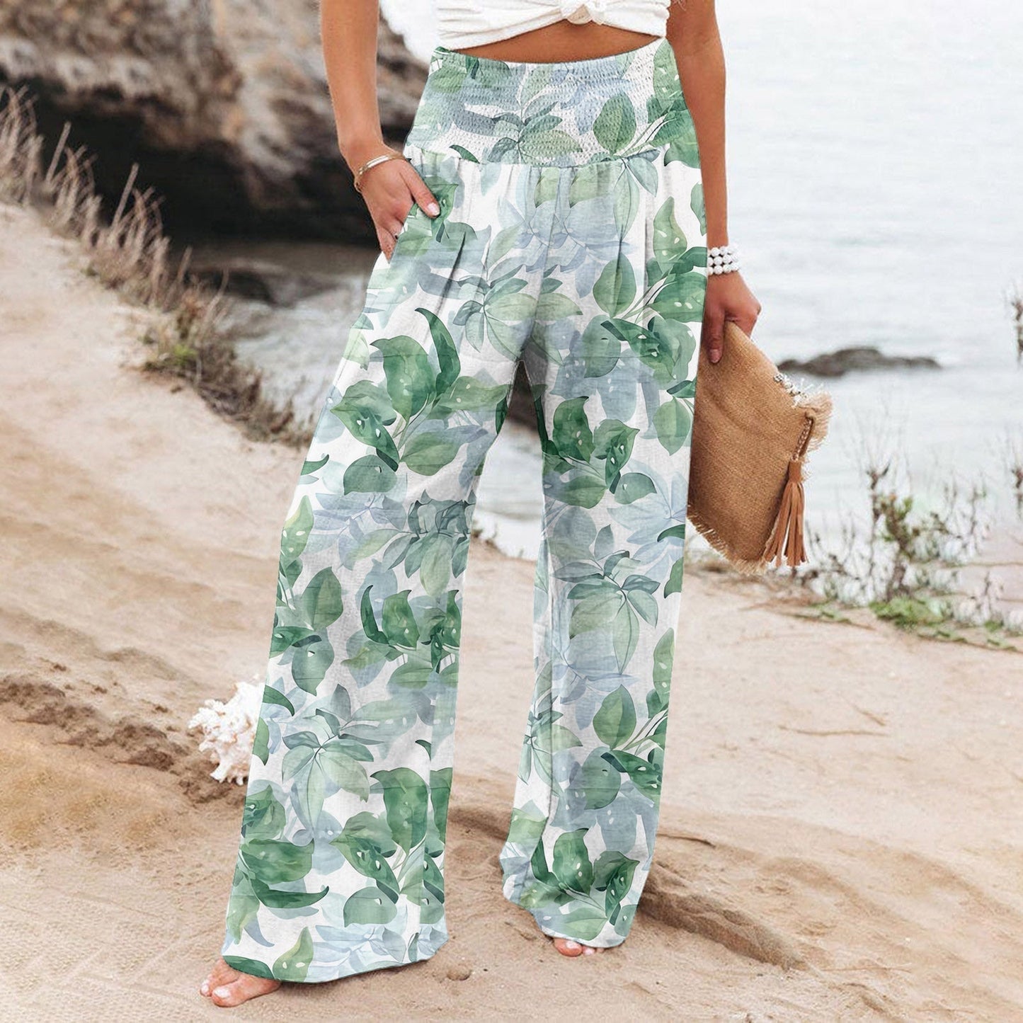 ND | Pantalon imprimé élégant & confortable
