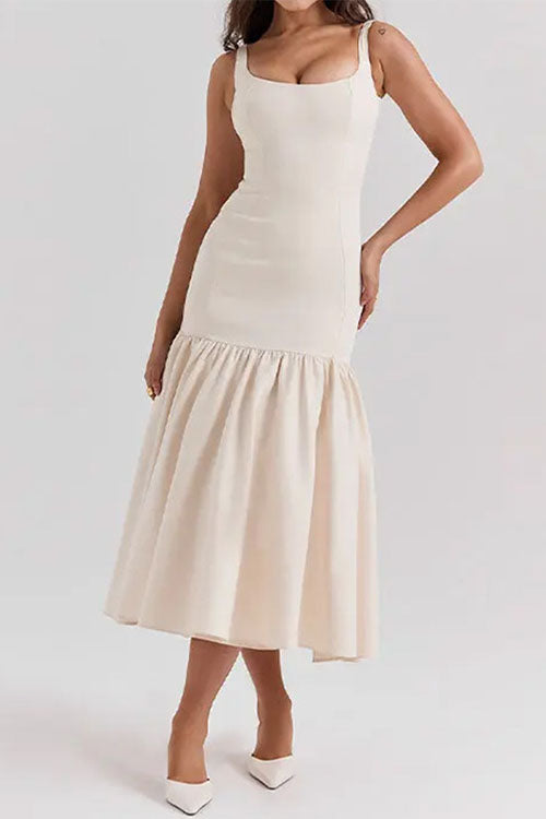 EP | Robe midi à volants