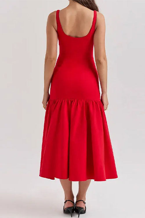 EP | Robe midi à volants