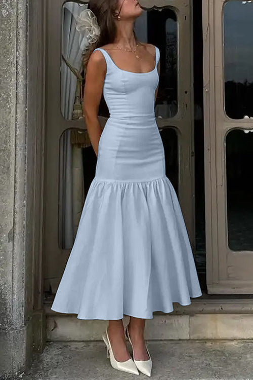 EP | Robe midi à volants