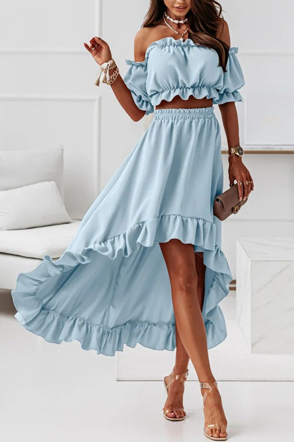 EP | Combinaison robe midi sans épaules