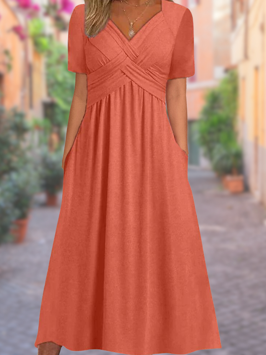 ND | Robe midi avec poches latérales