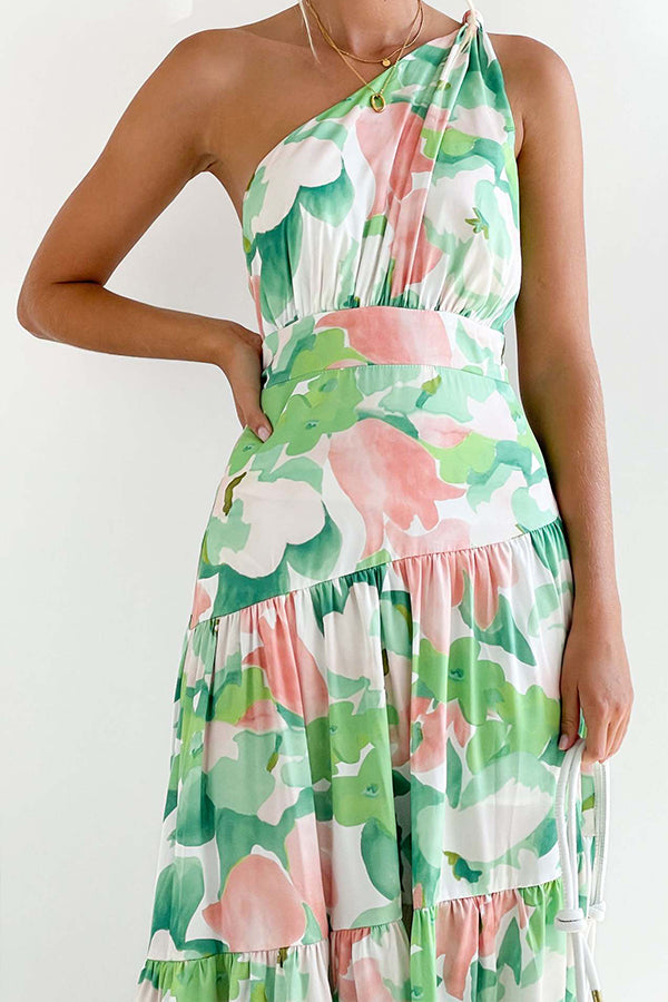 EP | Robe midi mi-longue sans manches, épaules nues