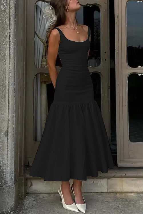 EP | Robe midi à volants