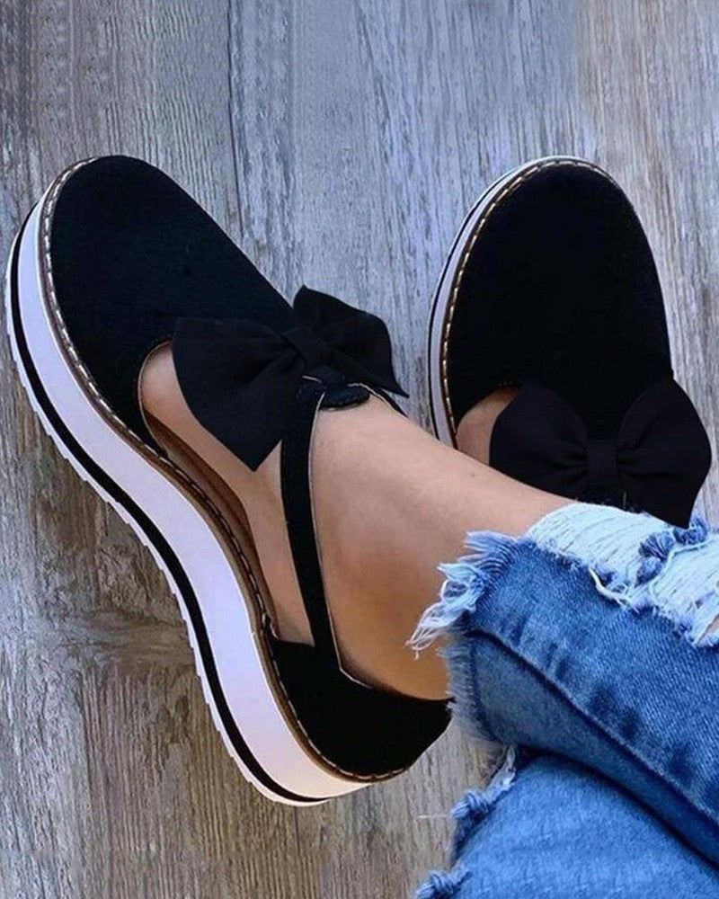ND | Chaussures à plateforme à boucles nobles