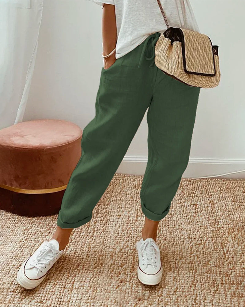 ND | String Pants enroulés