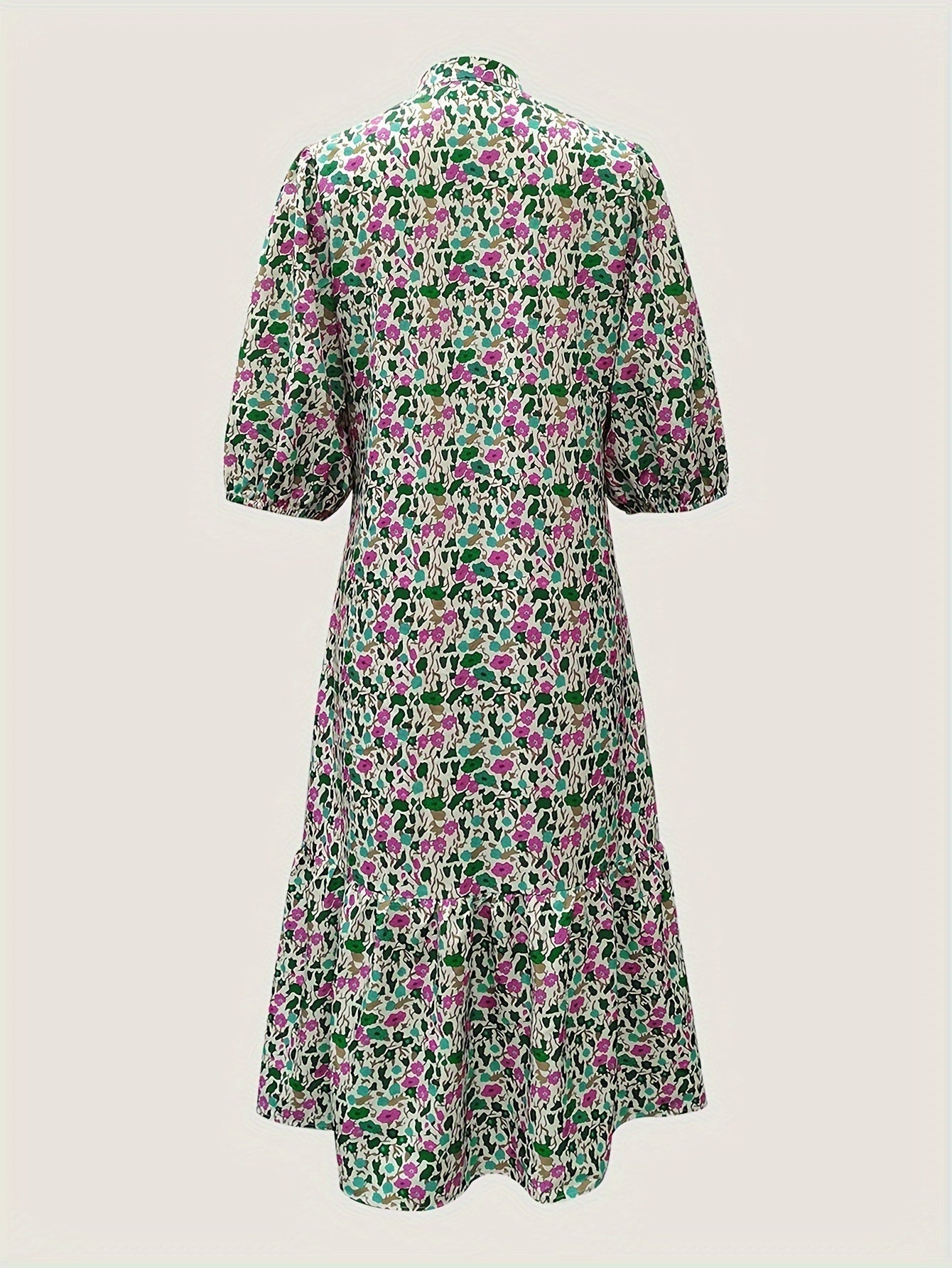 EP | robe midi verte élégante pour femmes