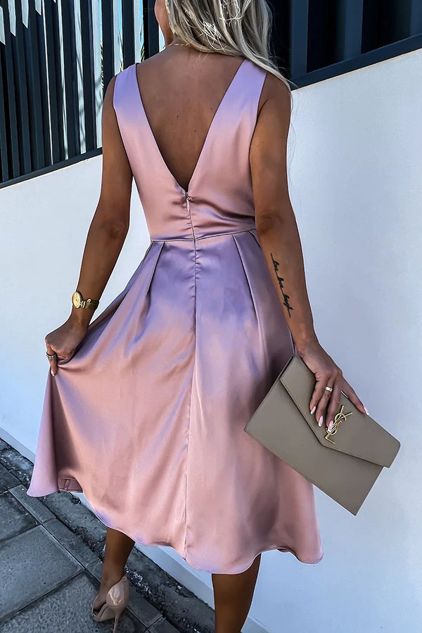 EP | Hold You In My Memory Robe midi en satin