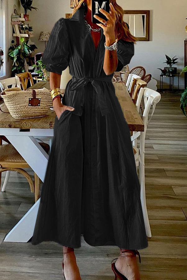 EP | Chemise à poches vintage Robe midi