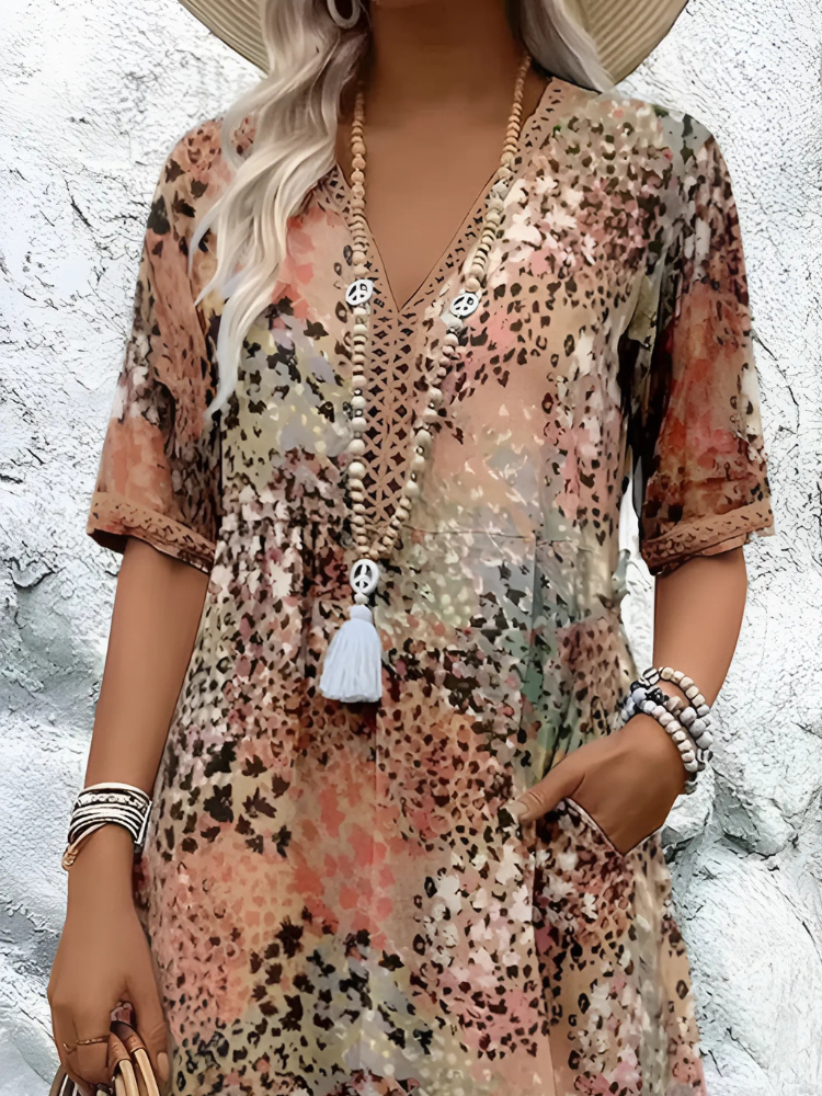 EP | Vibrant Style Robe mi-longue