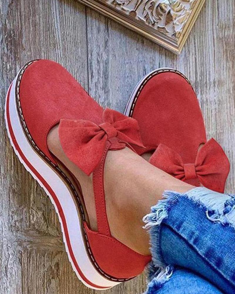 ND | Chaussures à plateforme à boucles nobles