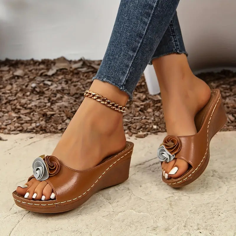 EP | Sandales orthopédiques confortables en cuir pour femmes