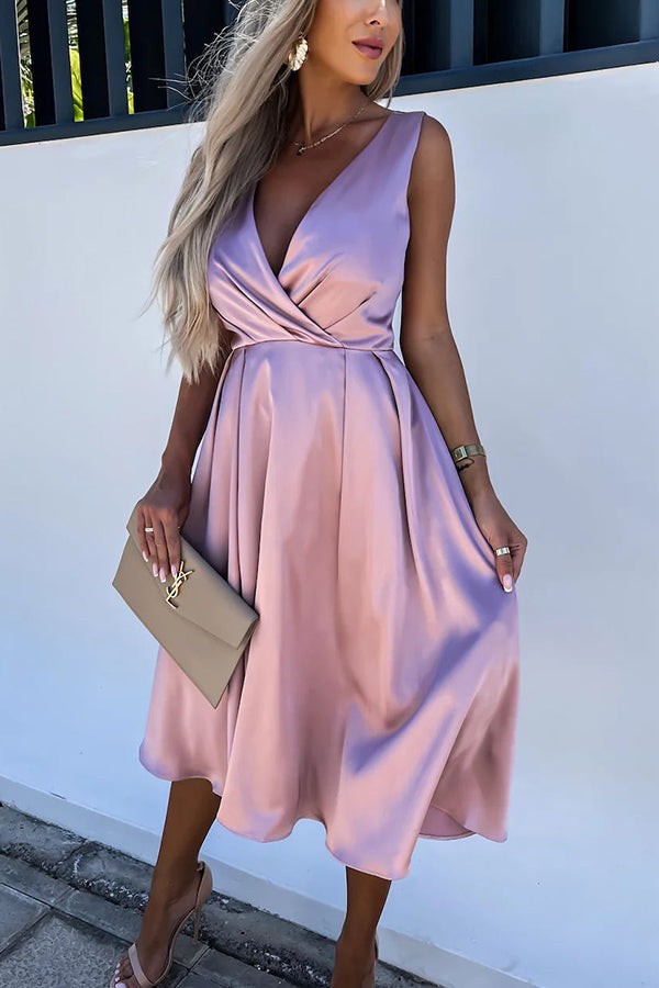 EP | Hold You In My Memory Robe midi en satin
