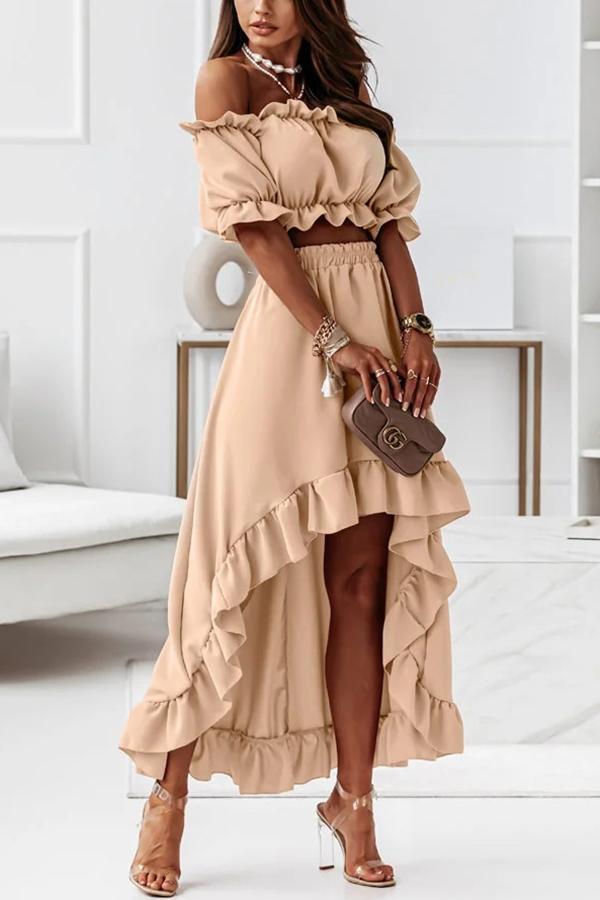 EP | Combinaison robe midi sans épaules