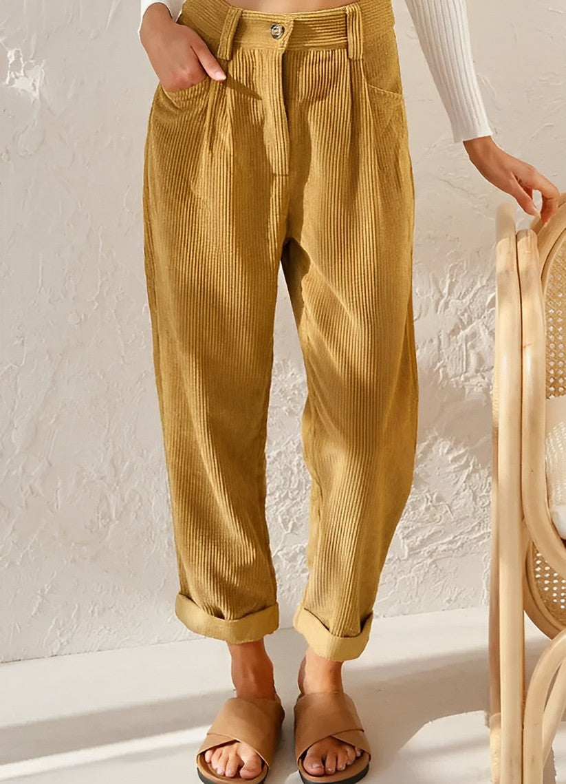 ND | Pantalons en velours côtelé