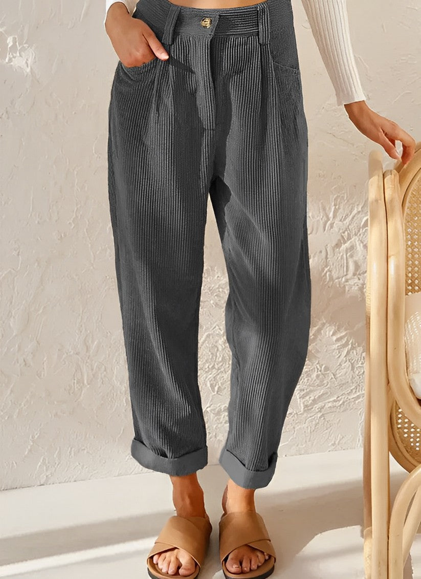 ND | Pantalons en velours côtelé