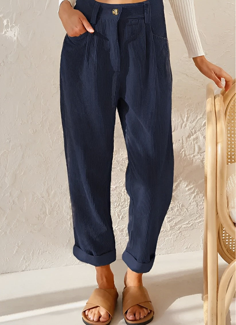 ND | Pantalons en velours côtelé