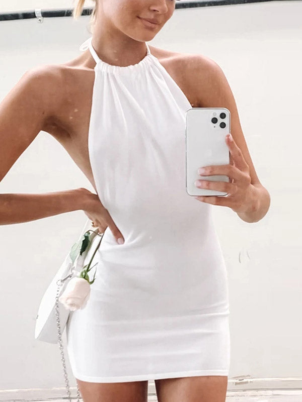 EP | Mini-robe bodycon avec dos ouvert