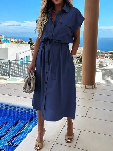 ND | Robe élégante à boutons