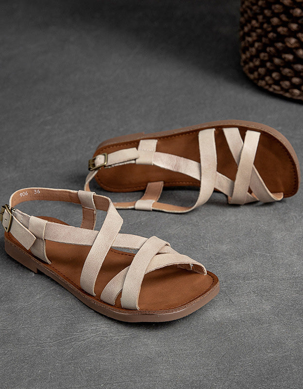 ND | Sandales légères en cuir