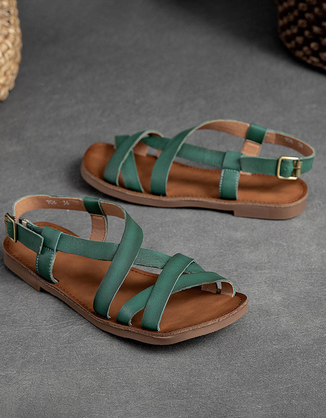 ND | Sandales légères en cuir