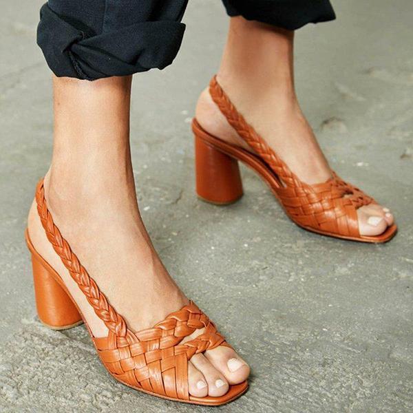 ND | sandales à talons hauts vintage