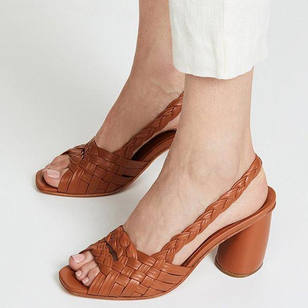 ND | sandales à talons hauts vintage