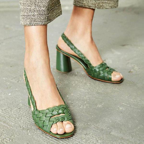 ND | sandales à talons hauts vintage