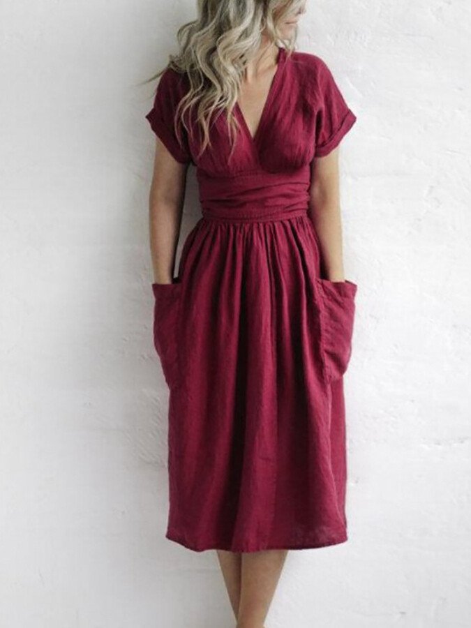 EP | robe midi élégante pour femmes