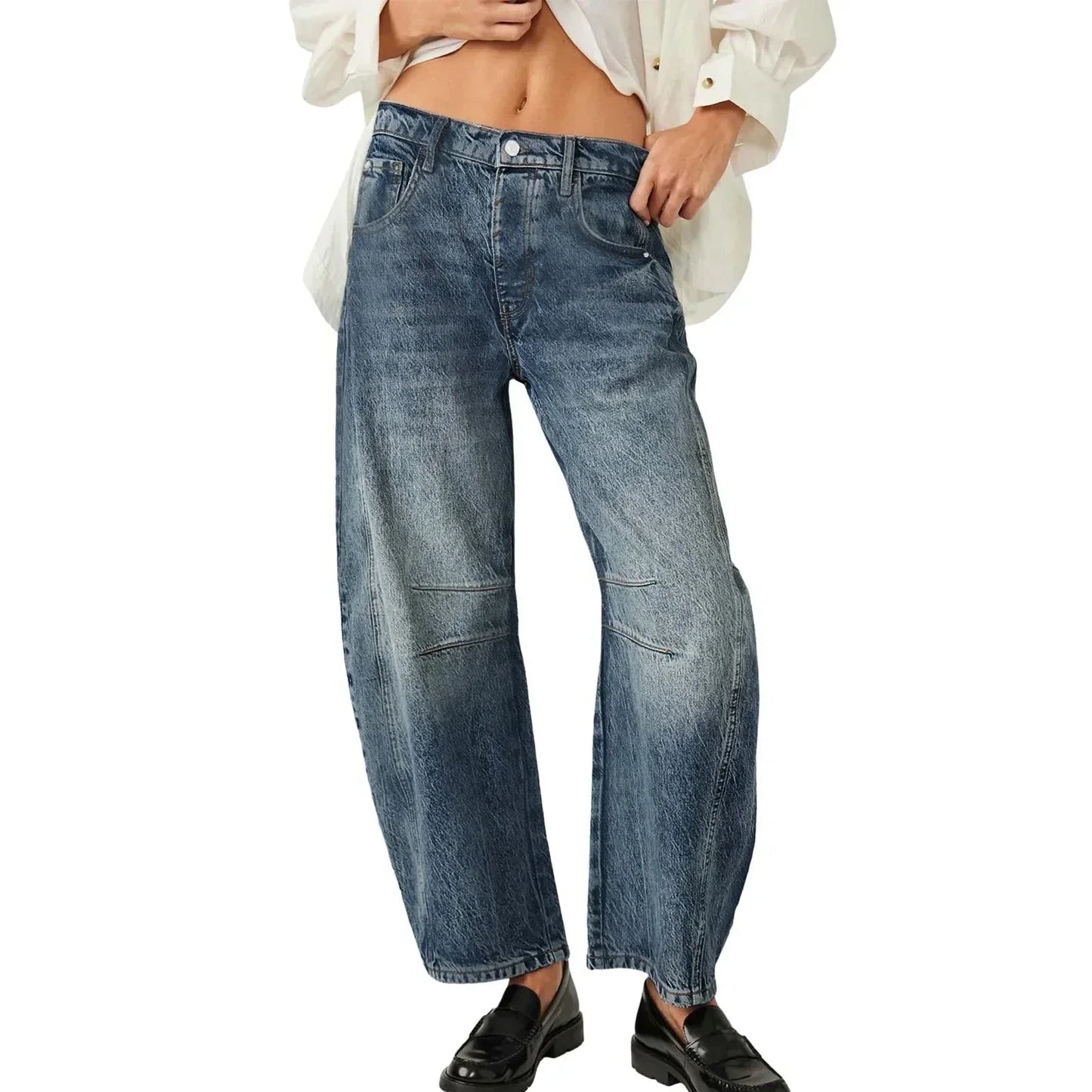 ND | Jeans cargo coniques décontractés