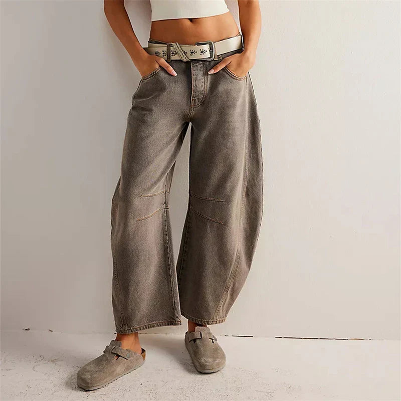 ND | Jeans cargo coniques décontractés