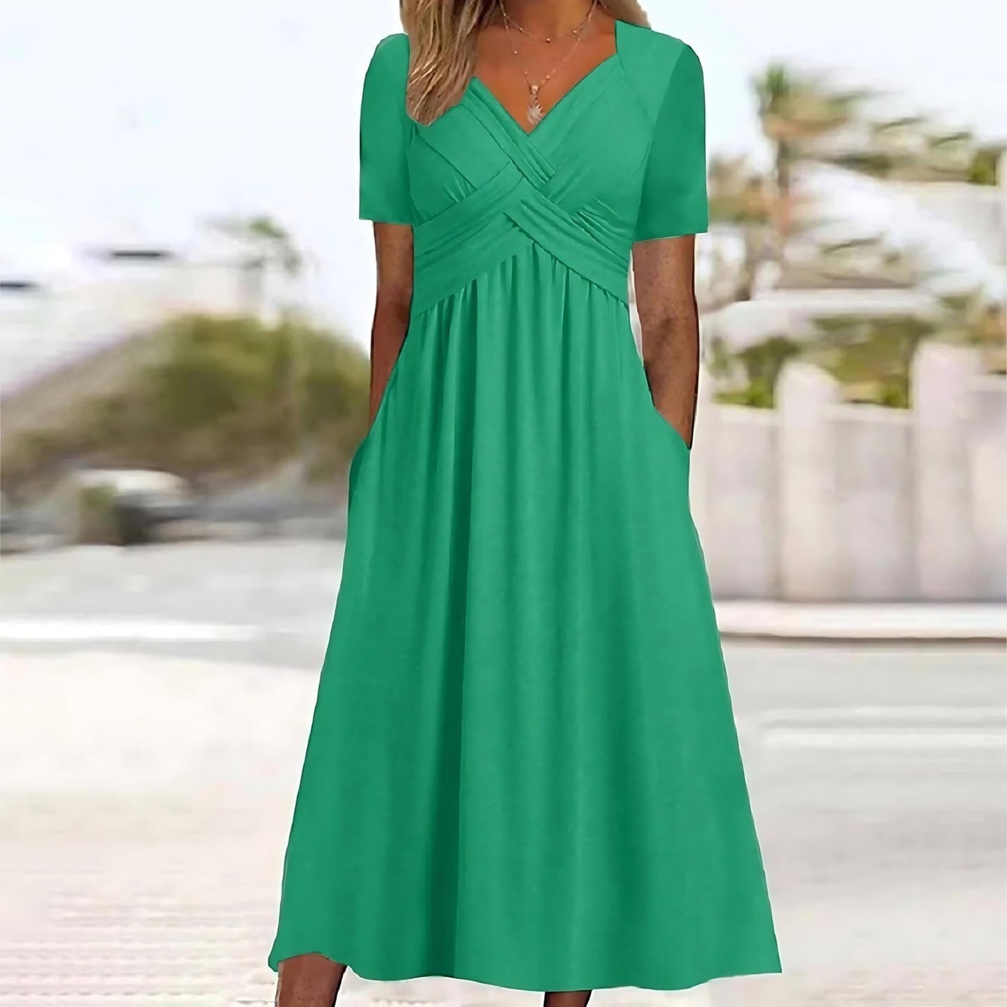 EP | Robe midi élégante