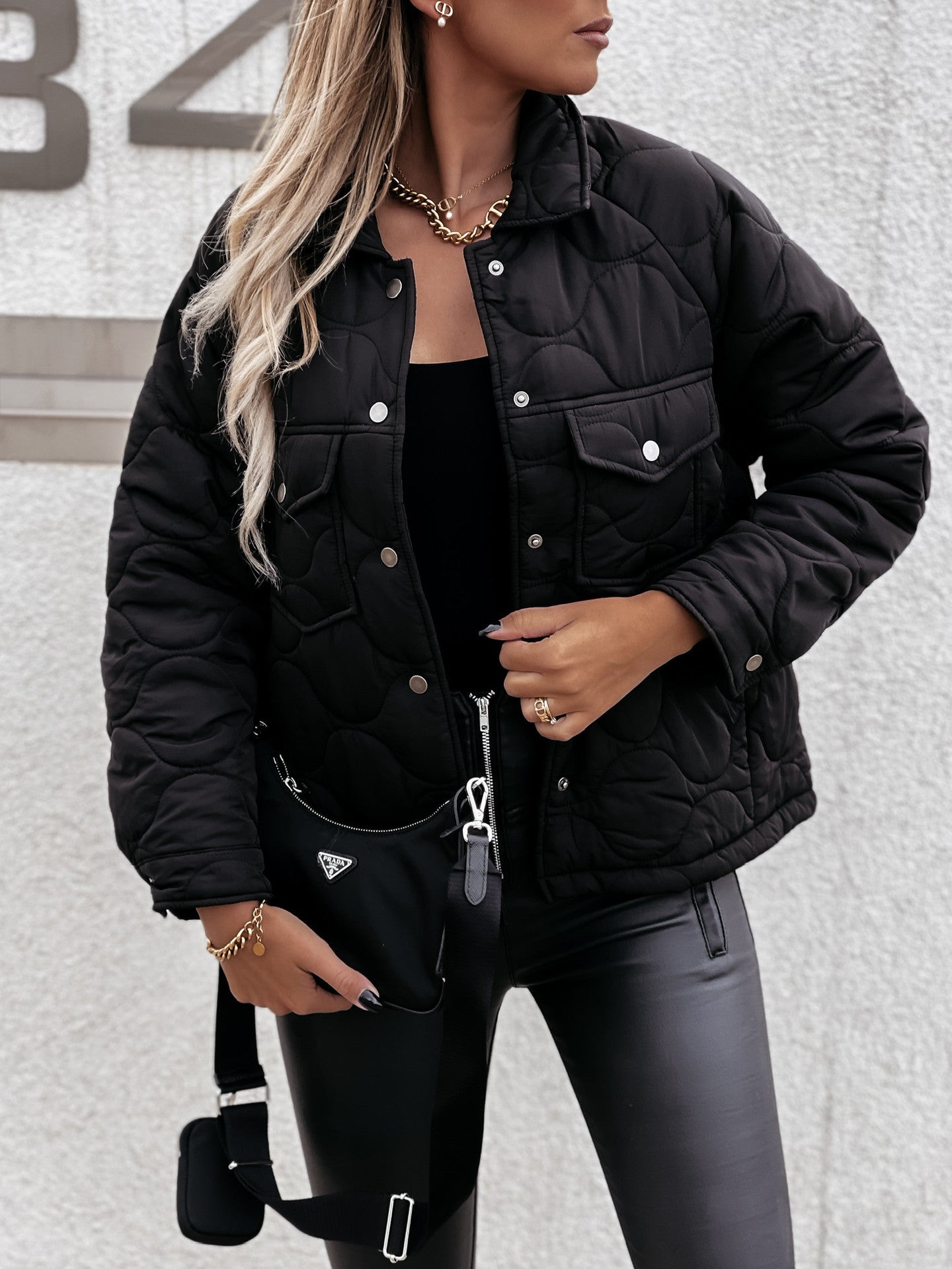 Discret et élégant Veste