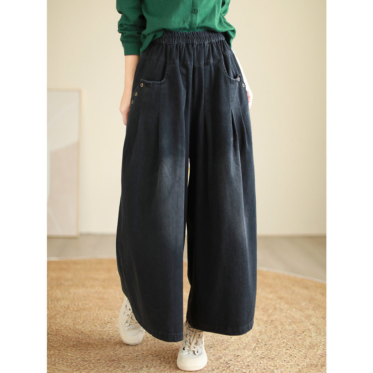 ND | Pantalon ample simple et respirant