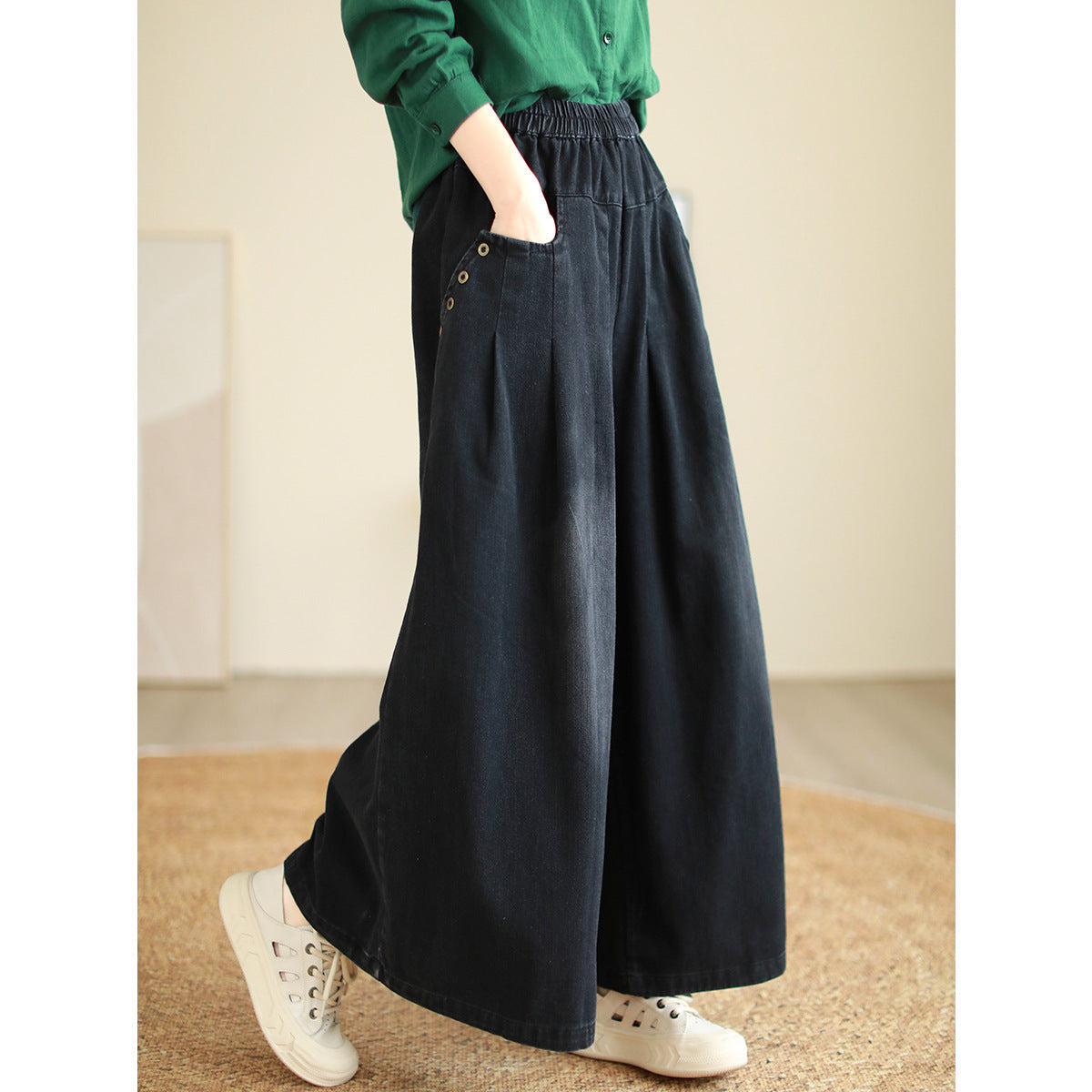 ND | Pantalon ample simple et respirant