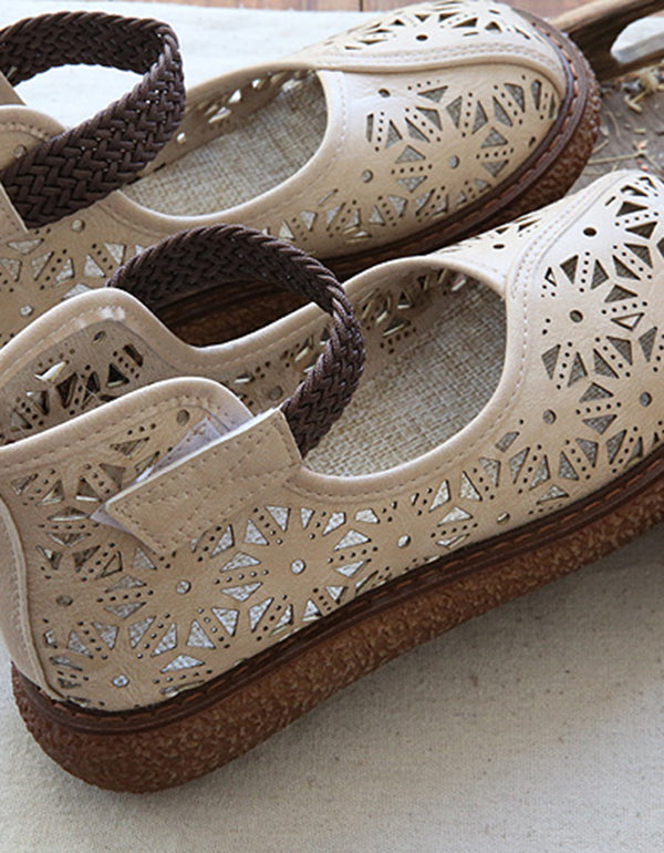 ND | Découpe florale Chaussures Slipper