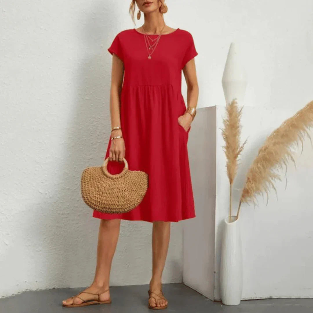 EP | Robe midi décontractée