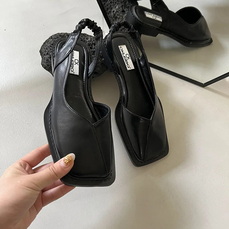 EP | Sandales Femme Garterized Strap Moderne