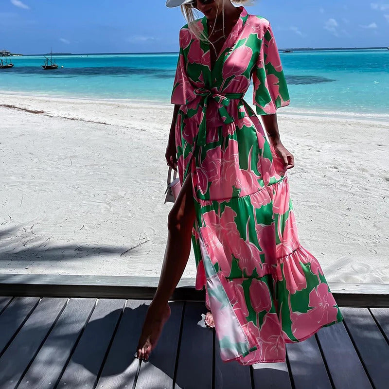 EP | Robe maxi pour la fête de Noël
