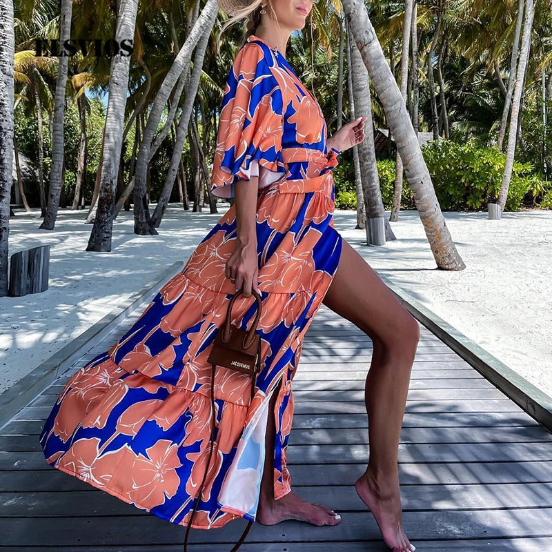 EP | Robe maxi pour la fête de Noël