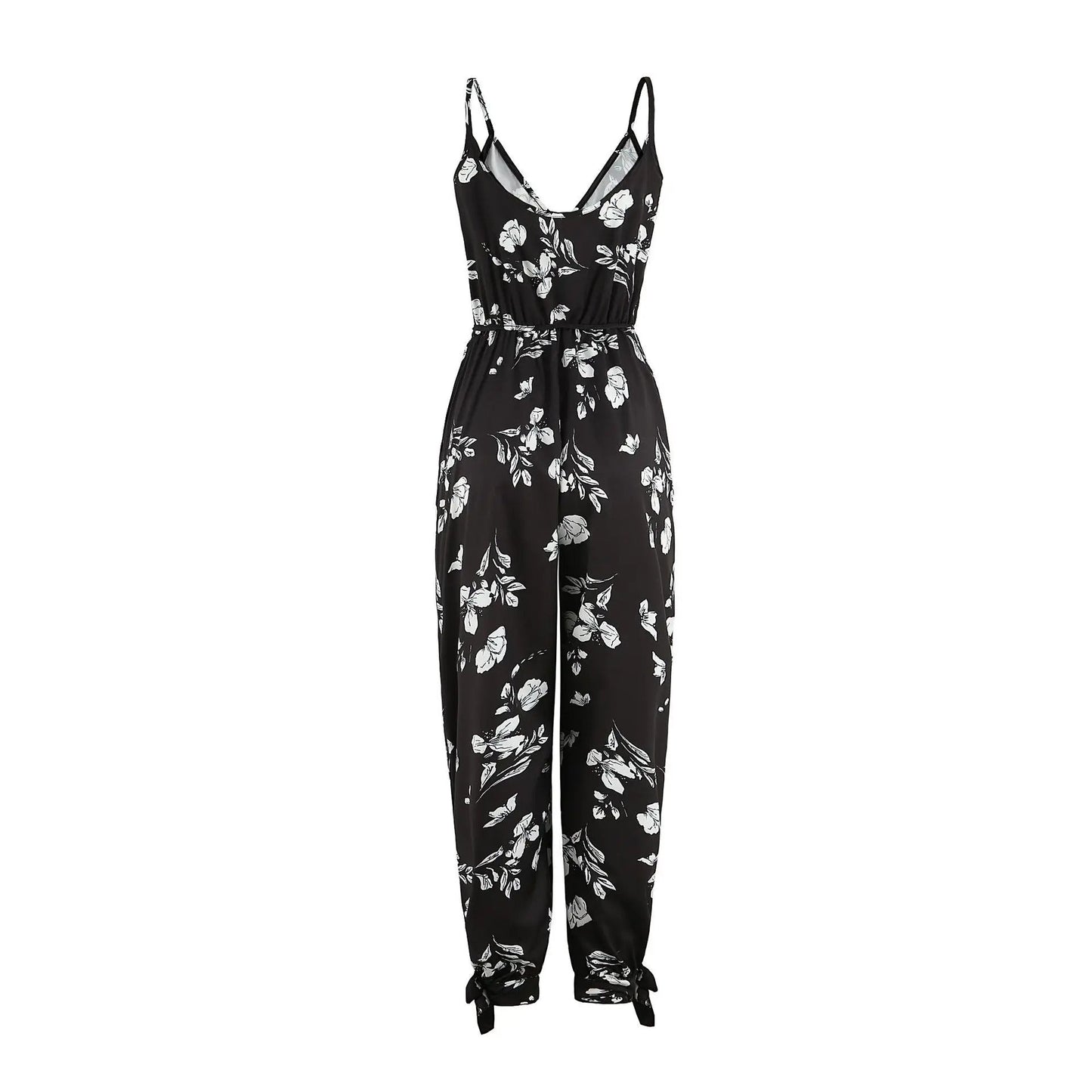 EP | Jumpsuit à fleurs et taille haute