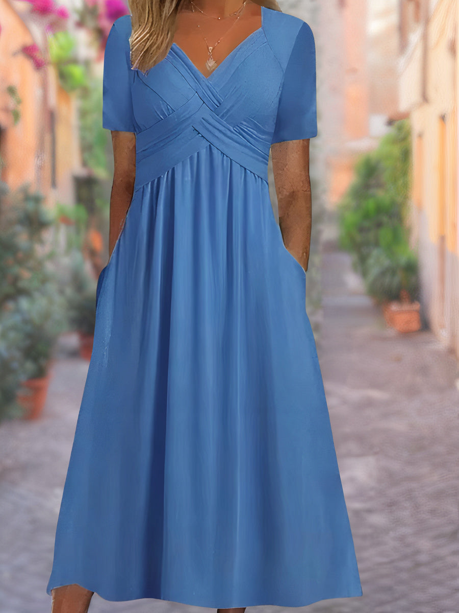 ND | Robe midi avec poches latérales