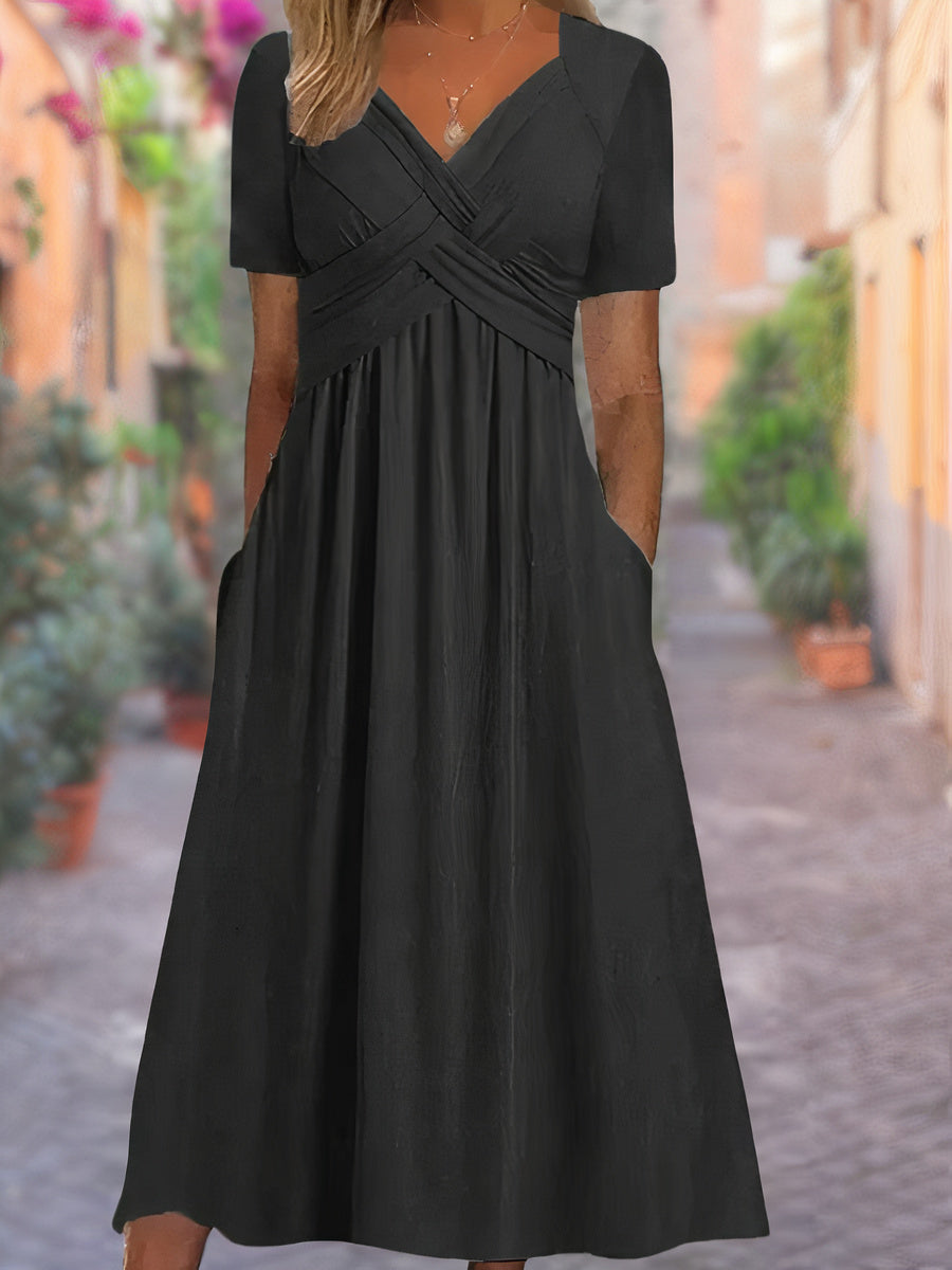 ND | Robe midi avec poches latérales