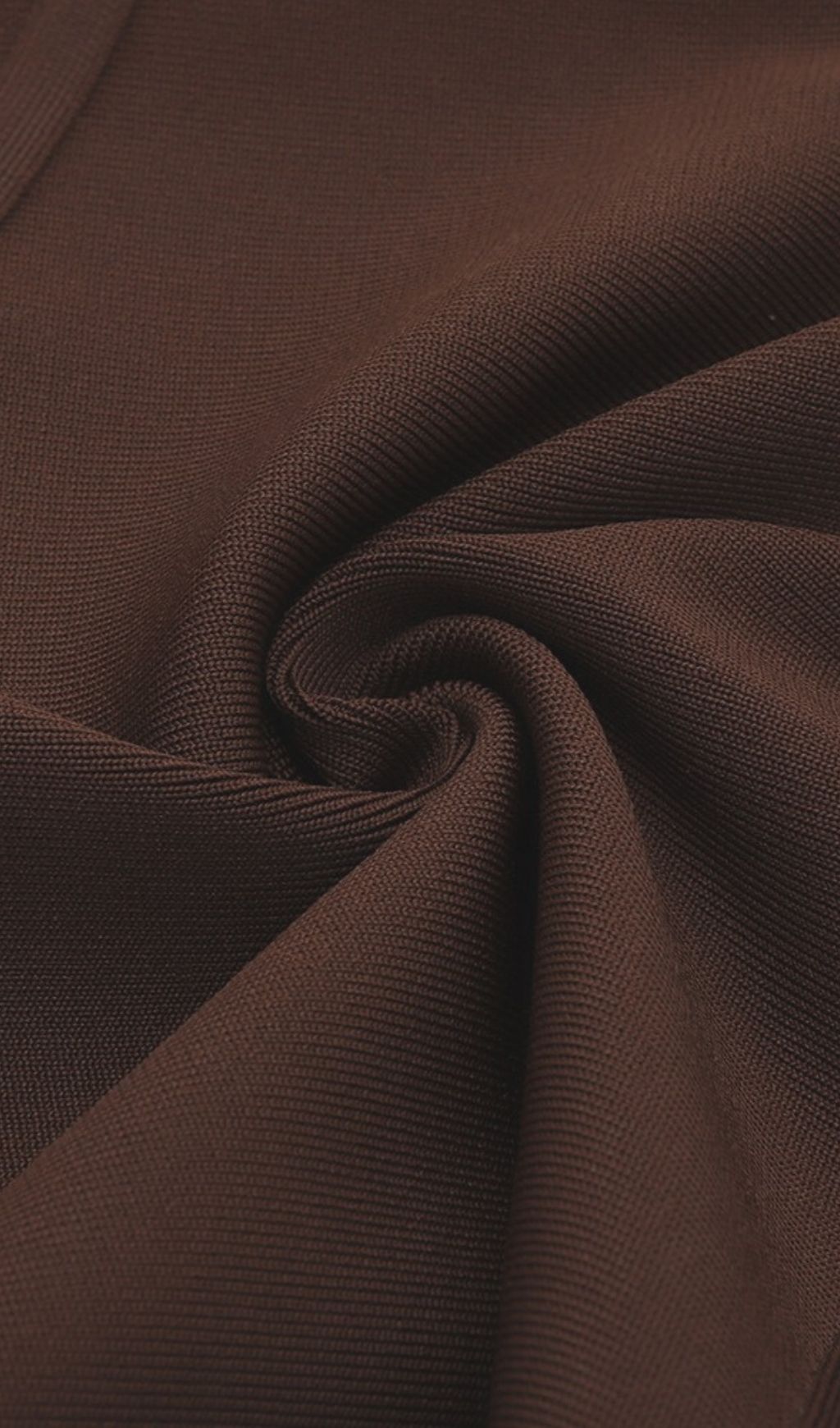 EP | MINI-ROBE BUSTIER BANDAGE MARRON