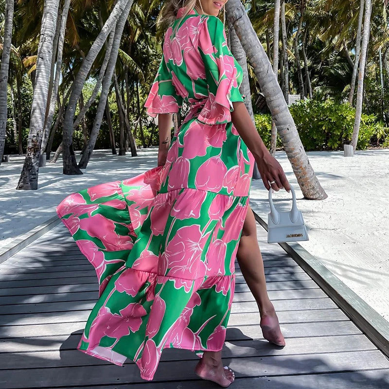 EP | Robe maxi pour la fête de Noël