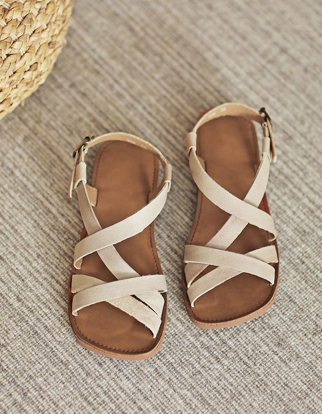 ND | Sandales légères en cuir