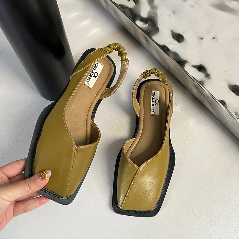 EP | Sandales Femme Garterized Strap Moderne